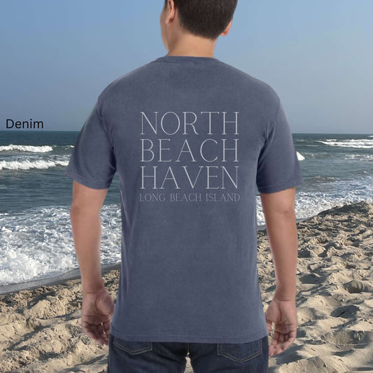 Waves Comfort Colors shirt, North Beach Haven