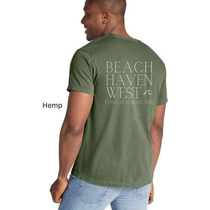 Waves Comfort Colors Short Sleeve Tee, Beach Haven West