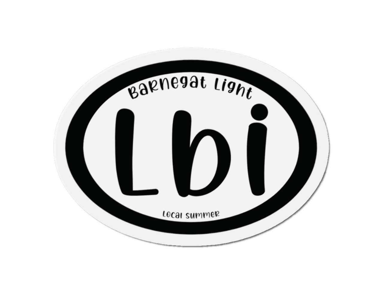 LBI Oval Magnet, Barnegat Light