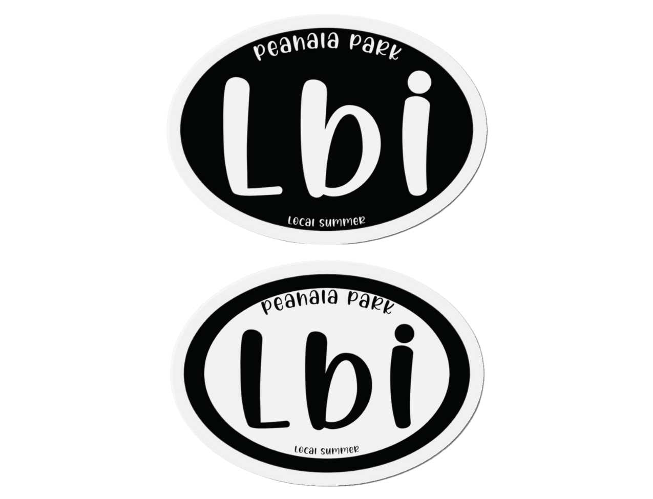 LBI Oval Magnet, Peahala Park