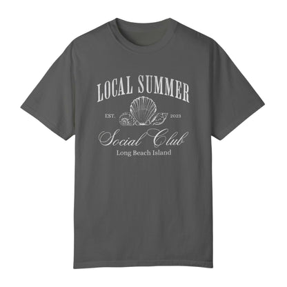 Local Summer Social Club, Seascape, Comfort Colors Tee