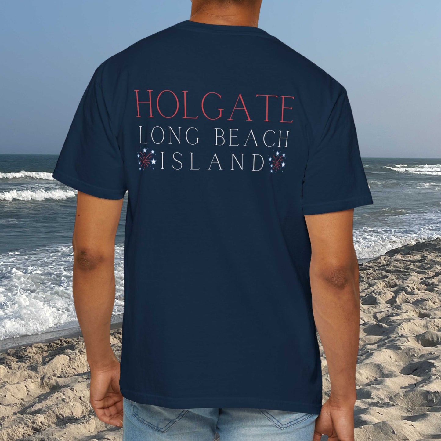 Patriotic Comfort Colors tee, Holgate