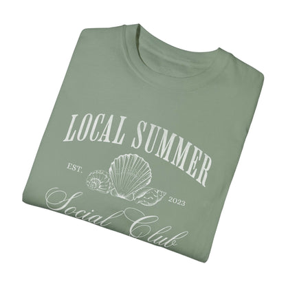 Local Summer Social Club, Seascape, Comfort Colors Tee