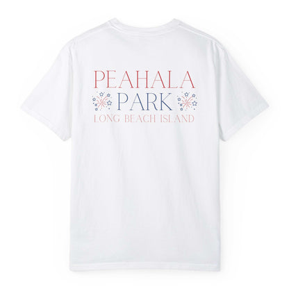 Patriotic Comfort Colors tee, Peahala Park