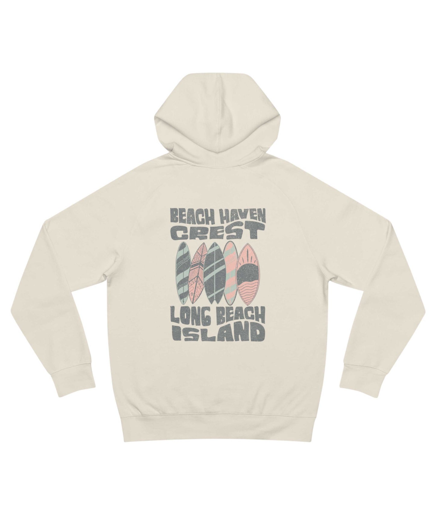 Pastel Quiver Hoodie, Beach Haven Crest