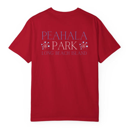 Patriotic Comfort Colors tee, Peahala Park