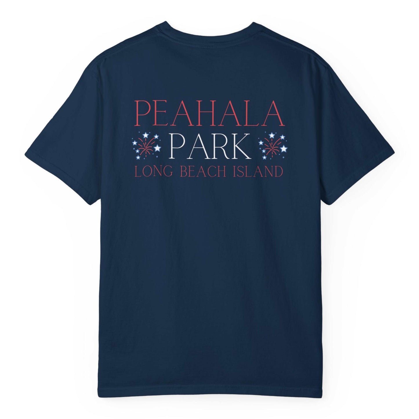 Patriotic Comfort Colors tee, Peahala Park