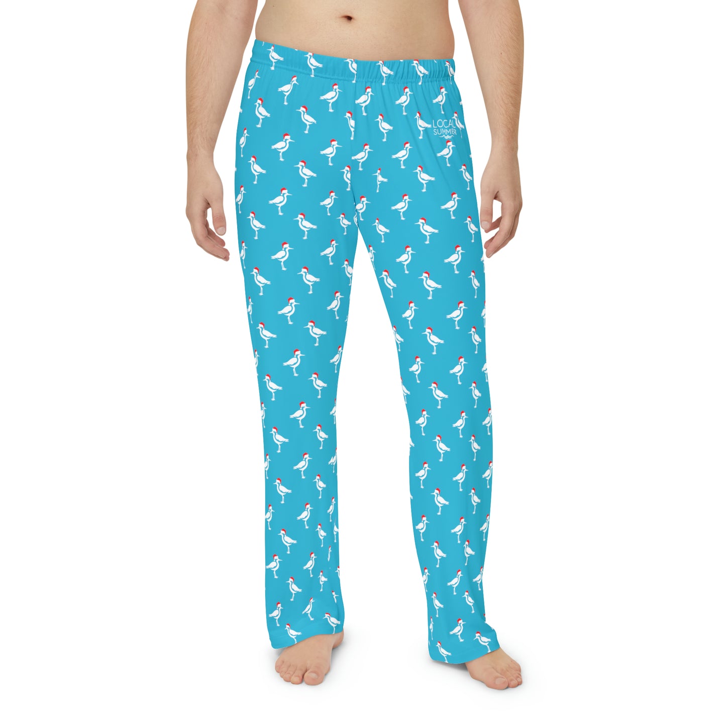 Sandpiper Santa, Unisex Adult Pajama Pants