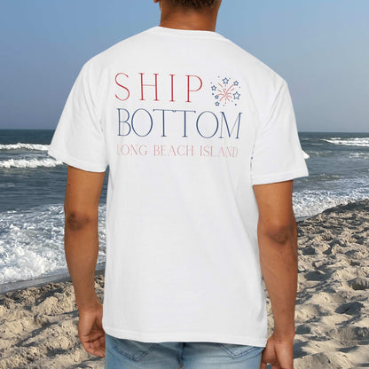 Patriotic Comfort Colors tee, Ship Bottom