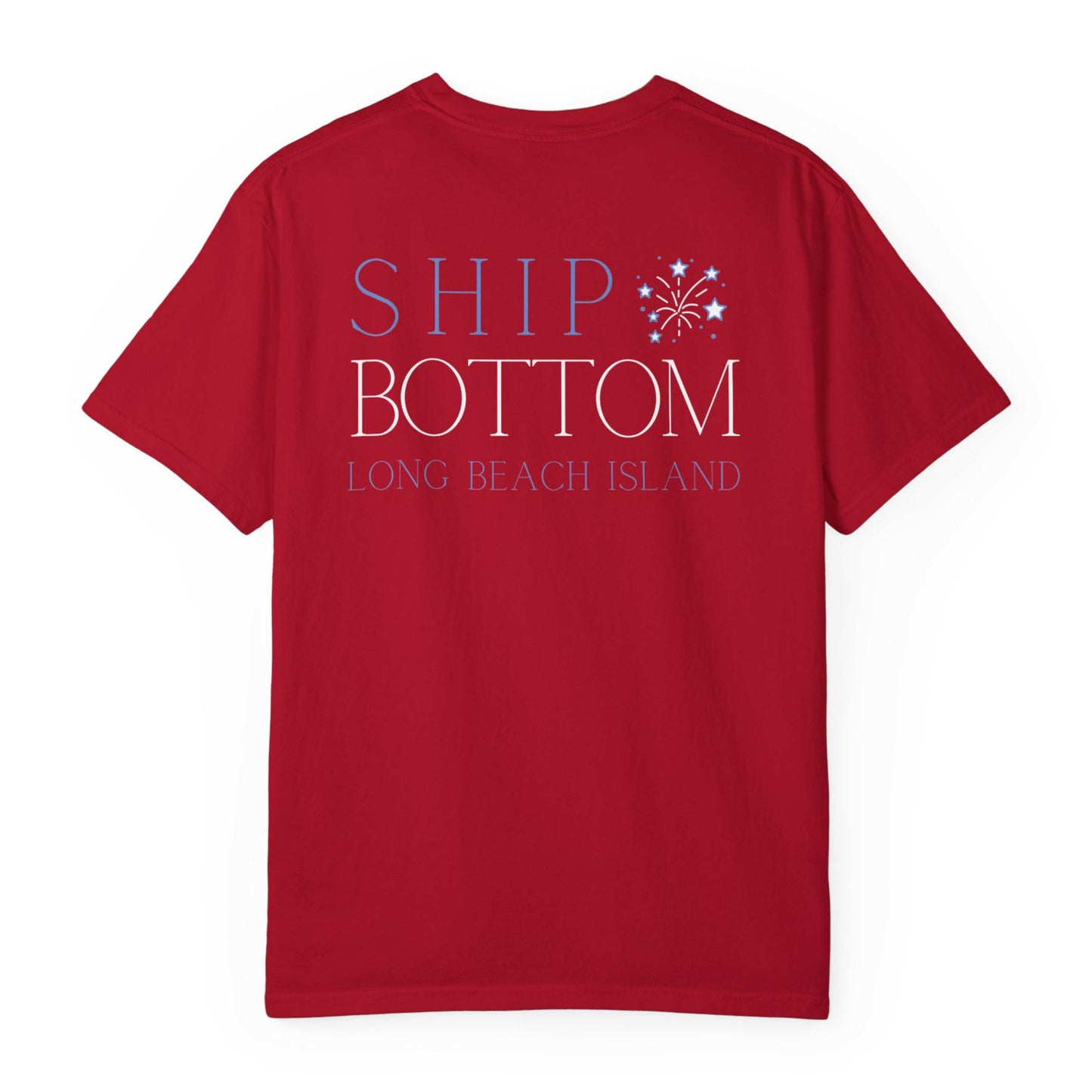 Patriotic Comfort Colors tee, Ship Bottom