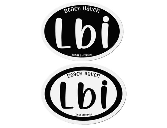 LBI Oval Magnet, Beach Haven