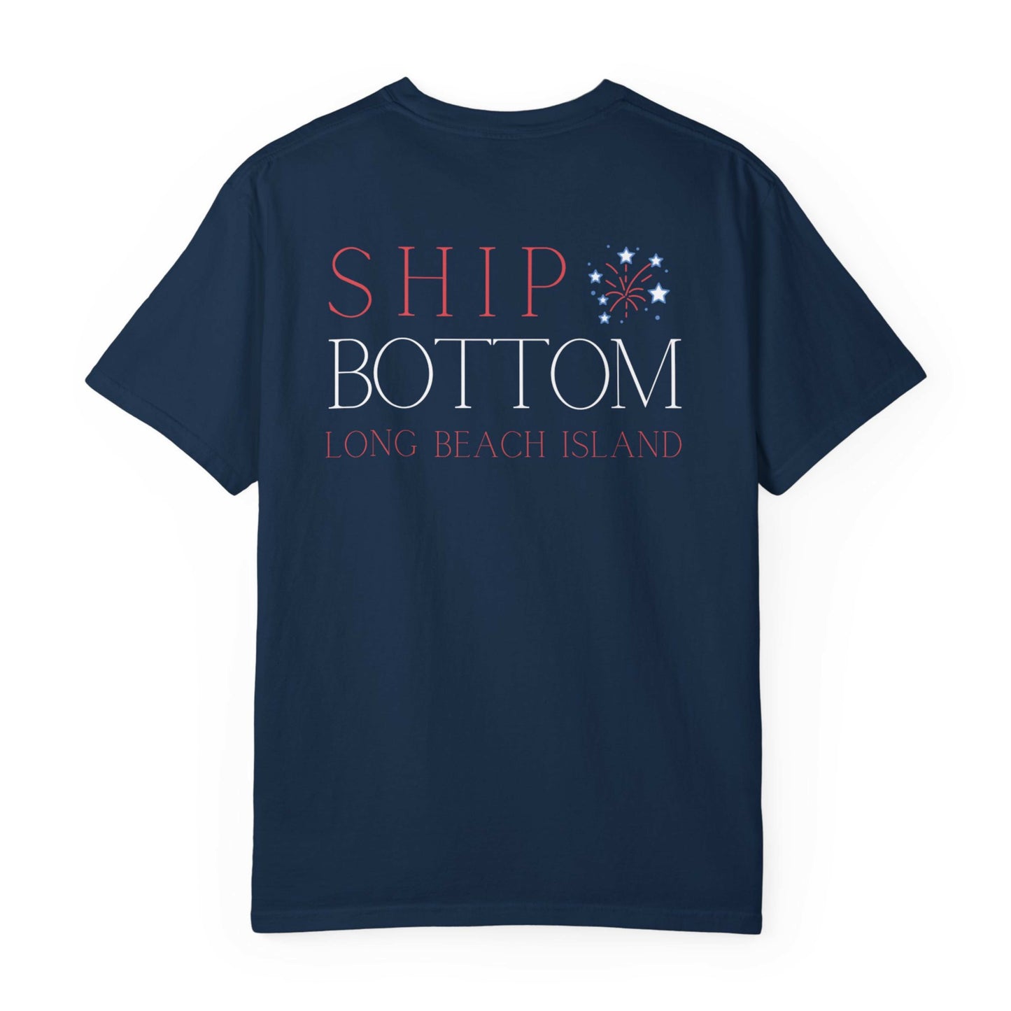 Patriotic Comfort Colors tee, Ship Bottom