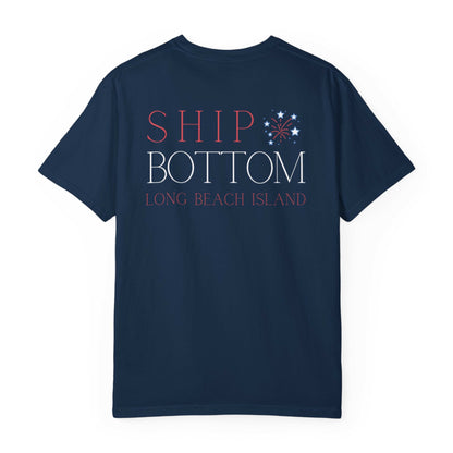 Patriotic Comfort Colors tee, Ship Bottom