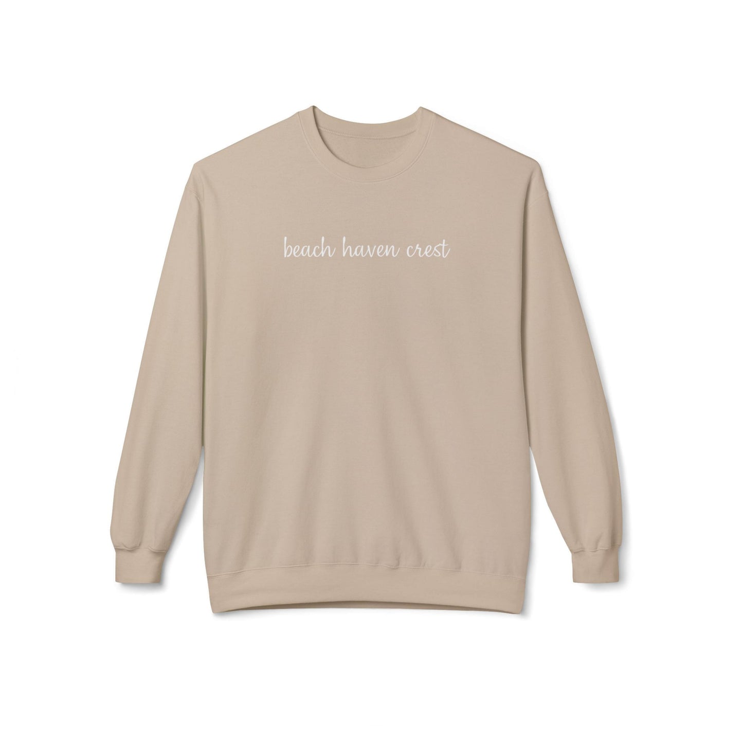 Breezy Days Crewneck Sweatshirt, Beach Haven Crest