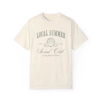 Local Summer Social Club, Seascape, Comfort Colors Tee