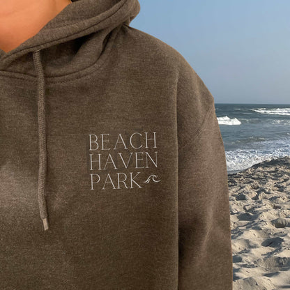 Waves Hoodie, Beach Haven Park