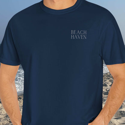 Patriotic Comfort Colors tee, Beach Haven