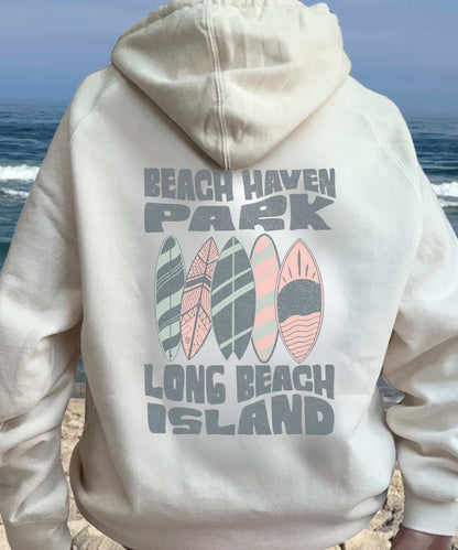 Pastel Quiver Hoodie, Beach Haven Park