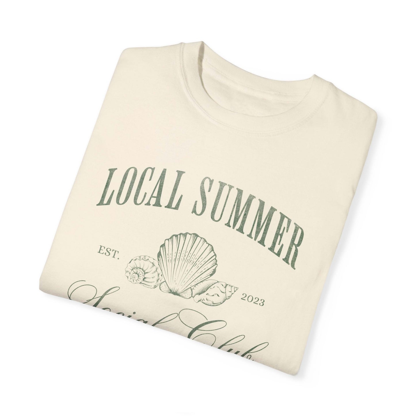 Local Summer Social Club, Seascape, Comfort Colors Tee