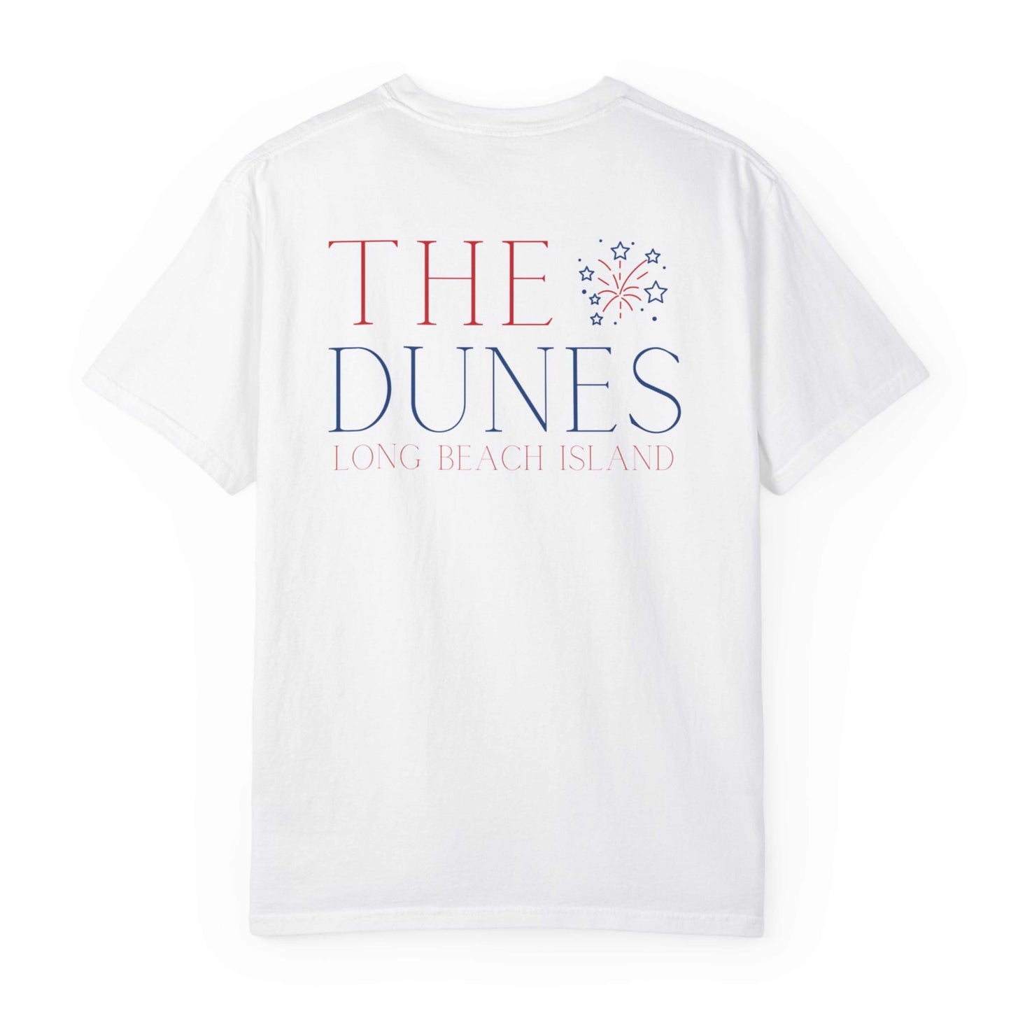 Patriotic Comfort Colors tee, The Dunes