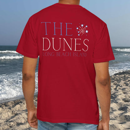 Patriotic Comfort Colors tee, The Dunes