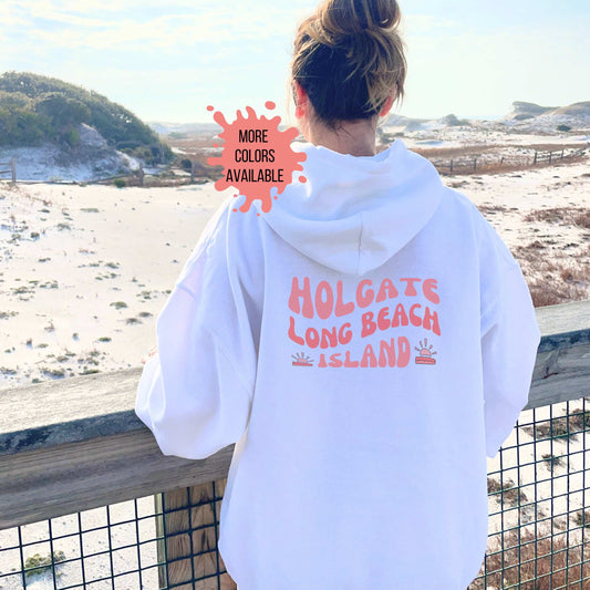 Coral wave Hoodie, Holgate