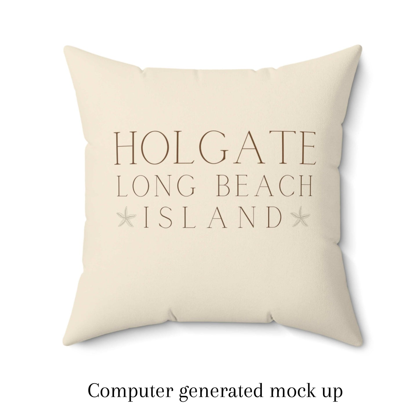 Holgate Driftwood Square Pillow