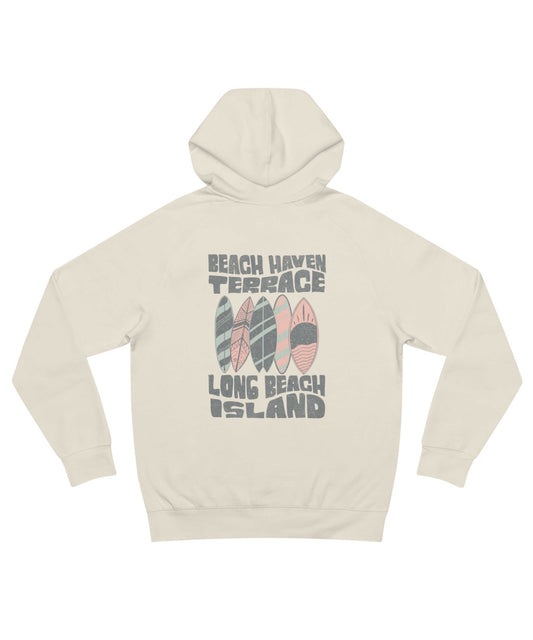 Pastel Quiver Hoodie, Beach Haven Terrace