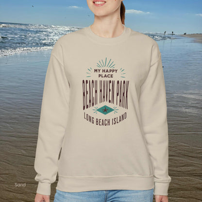 My Happy Place Sweatshirt, Beach Haven Park