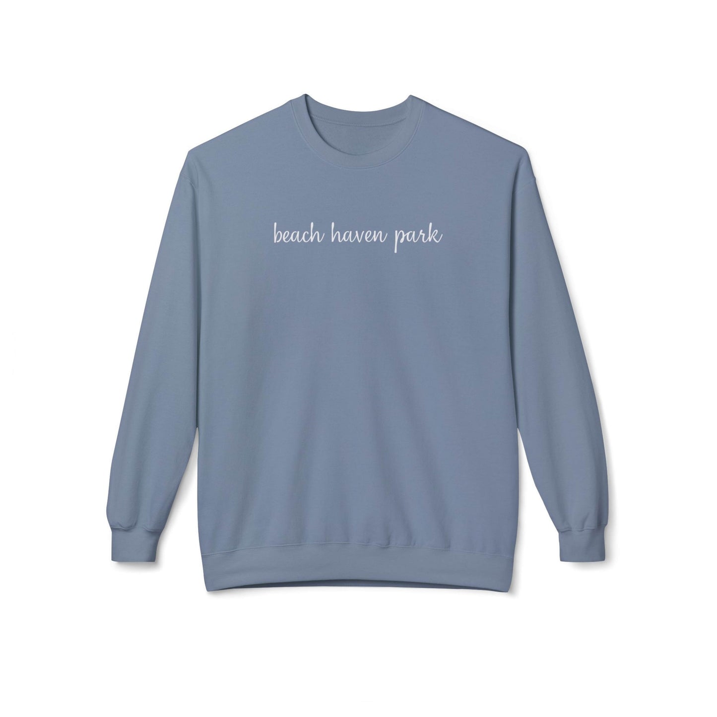 Breezy Days Crewneck Sweatshirt, Beach Haven Park