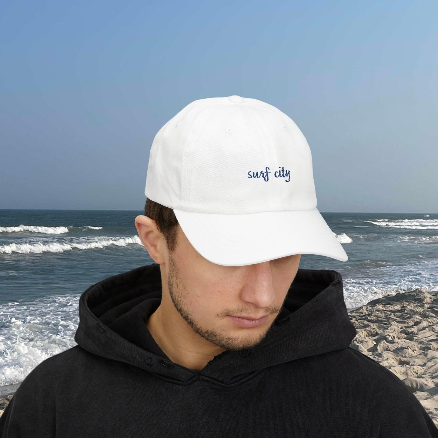 Breezy Days dad hat, Surf City