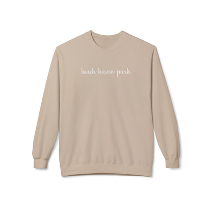 Breezy Days Crewneck Sweatshirt, Beach Haven Park