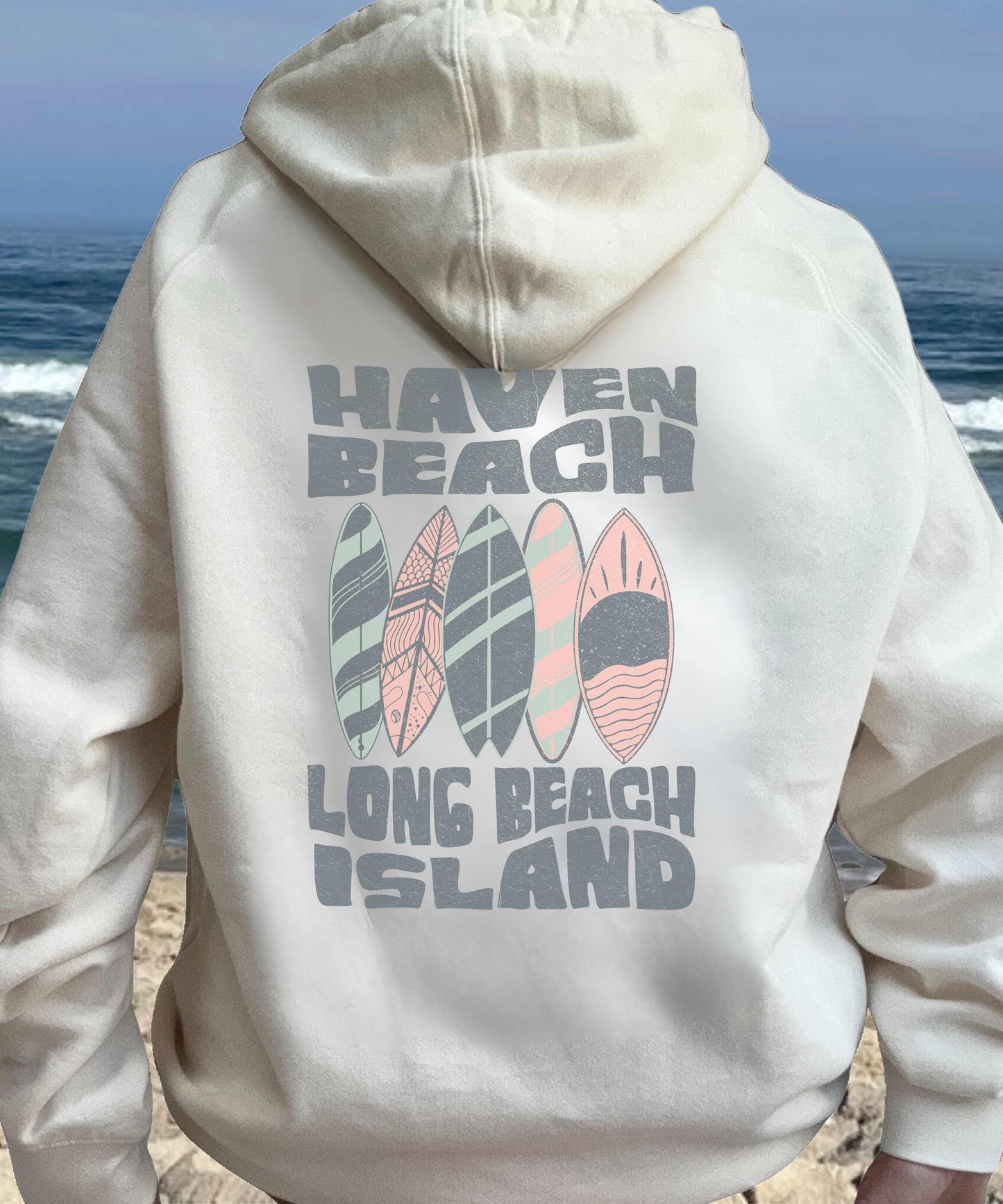 Pastel Quiver Hoodie, Haven Beach