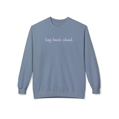 Breezy Days Crewneck Sweatshirt, Long Beach Island