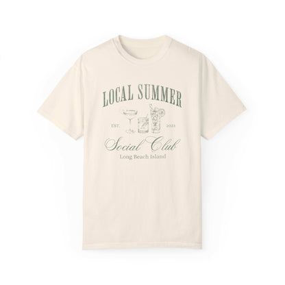 Local Summer Social Club, Cheers, Comfort Colors Tee