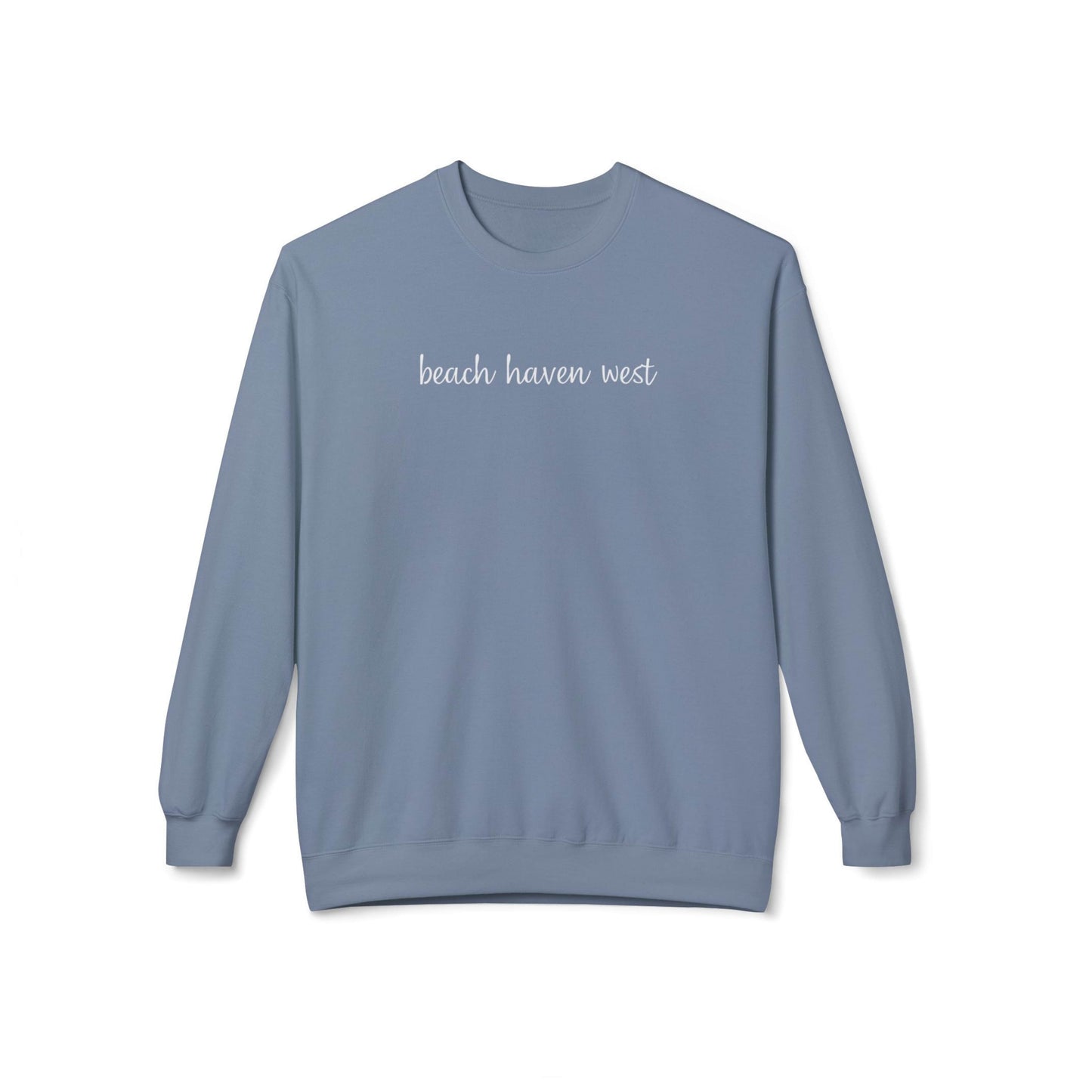 Breezy Days Crewneck Sweatshirt, Beach Haven West