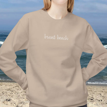 Breezy Days Crewneck Sweatshirt, Brant Beach