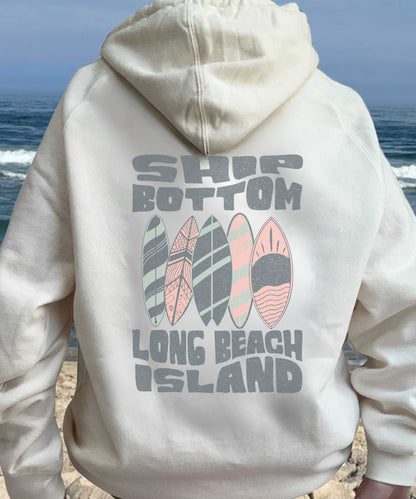 Pastel Quiver Hoodie, Ship Bottom