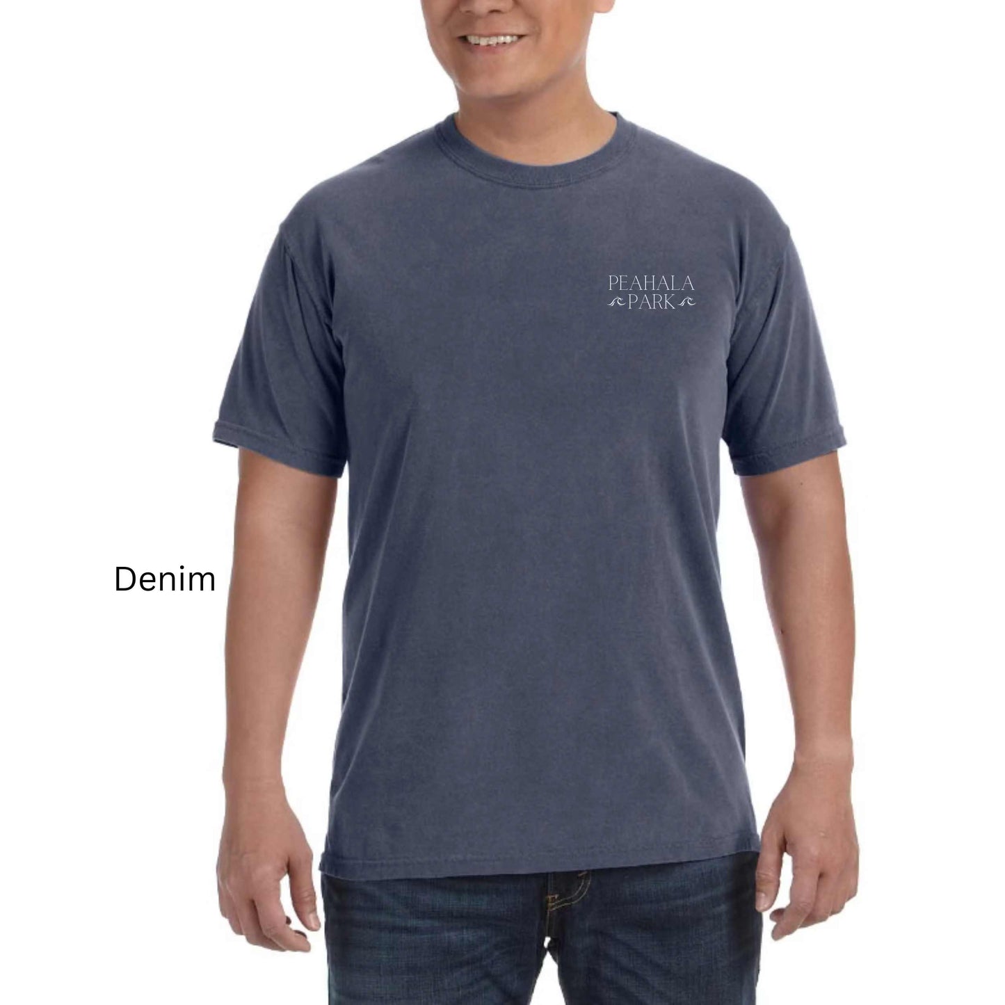 Waves Comfort Colors Short Sleeve Tee, Peahala Park