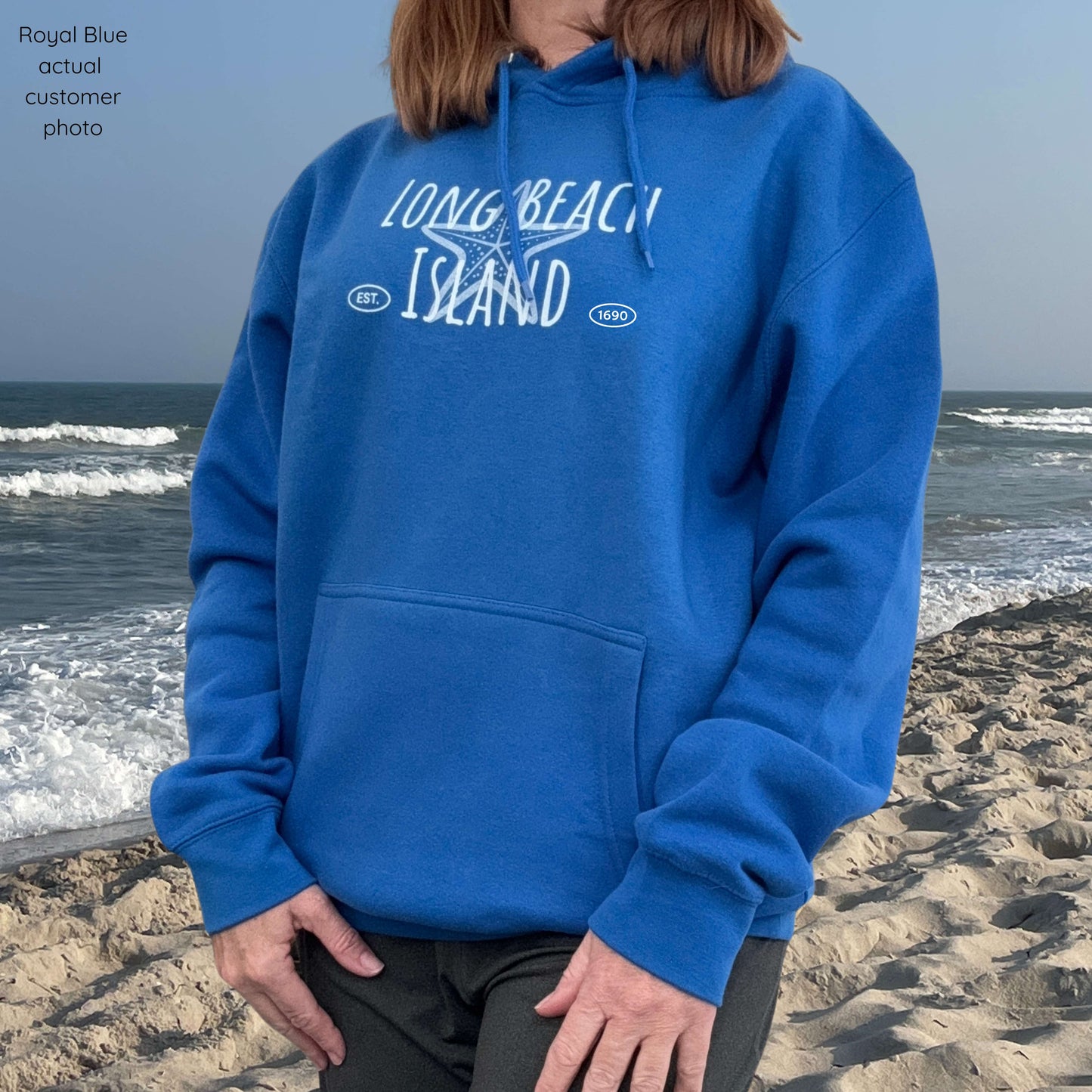 Shoreline Hoodie, Long Beach Island