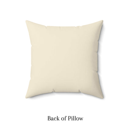 Peahala Park Driftwood Square Pillow