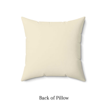 Driftwood Square Pillow, Beach Haven Crest