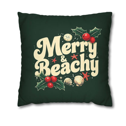 Merry & Beachy Holiday Pillowcase