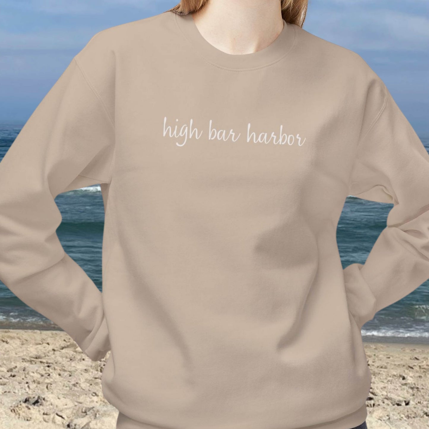 Breezy Days Crewneck Sweatshirt, High Bar Harbor