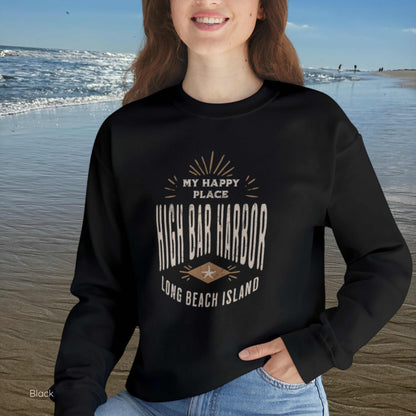 My Happy Place Sweatshirt, High Bar Harbor