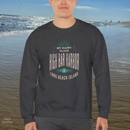 My Happy Place Sweatshirt, High Bar Harbor