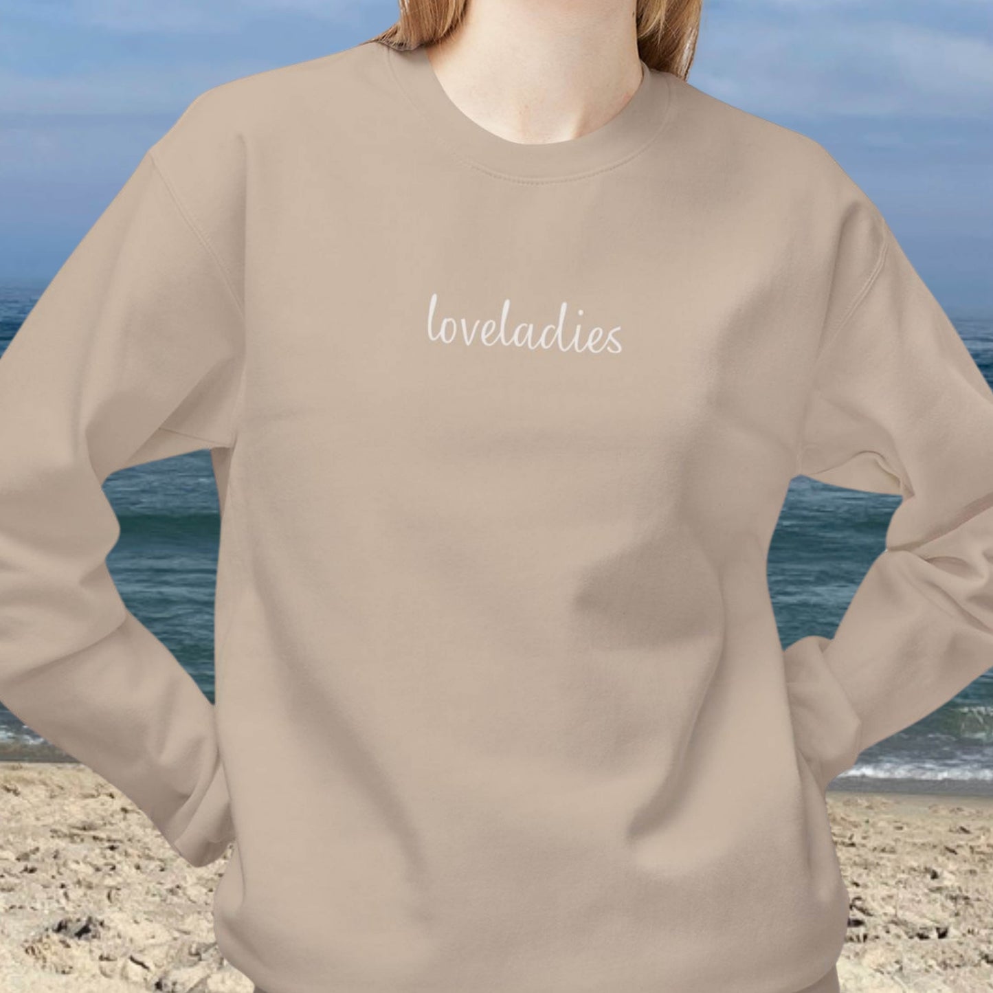 Breezy Days Crewneck Sweatshirt, Loveladies