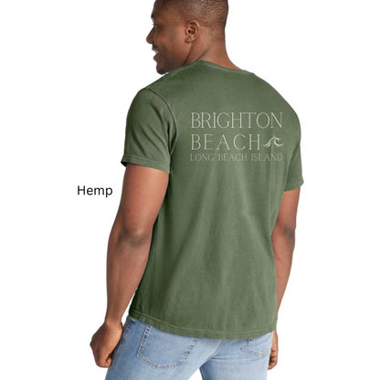 Waves Comfort Colors Short Sleeve Tee, Brighton Beach