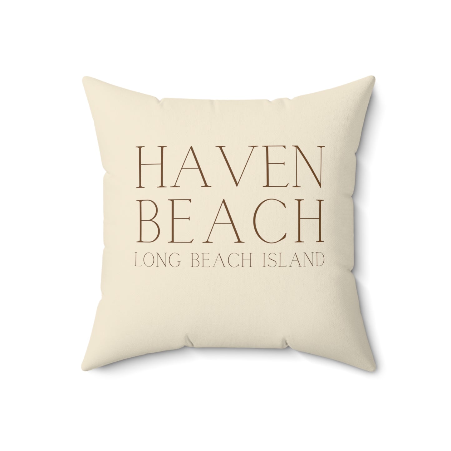 Driftwood Square Pillow, Haven Beach