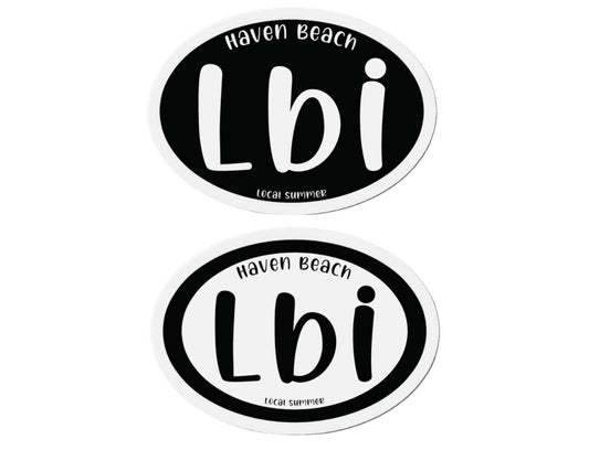 LBI Oval Magnet, Haven Beach